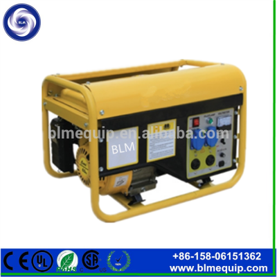 3 phase generator 6.5hp gasoline generator set